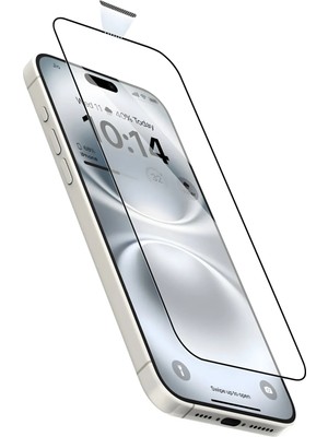 Fibaks Apple iPhone 11 Tam Ekran Koruyucu ESD Antistatik 150C Kırılmaz Cam 9H Temperli Koruma Dayanıklı