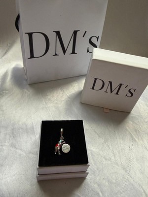 DMs Silver Happy Birthday Pooh Gümüş Charm'ı