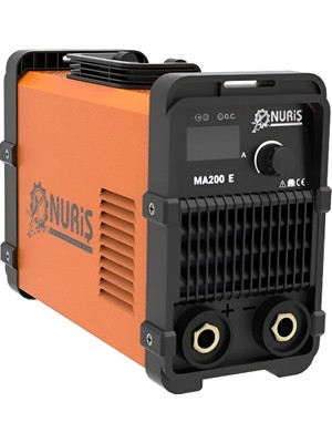 Nuriş MA200E Inverter Kaynak Makinesi 200A Hafif Taşınabilir Tasarım ile Yüksek Performans