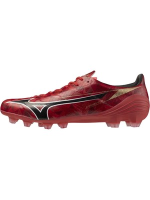Mizuno Alpha 2 Pro Krampon Kırmızı Renkli Erkek Ayakkabısı Yetişkin Kullanıma Uygun