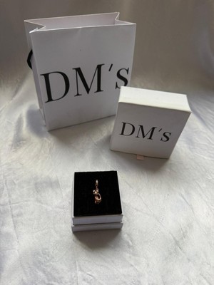 DMs Silver Şık Tasmalı Kedi Gümüş Charm'ı