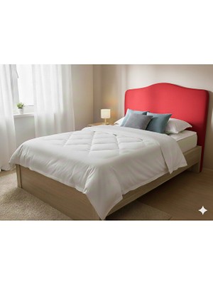 Rs Janti Store  Baza Başlık Kılıfı 170X70CM Kırmızı Renk Lastikli Esnek Kaliteli Kumaş