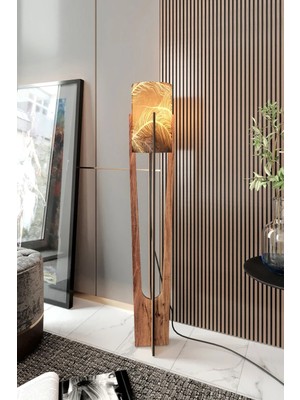 Ravilo Minimalist Ceviz Lambader  Areka