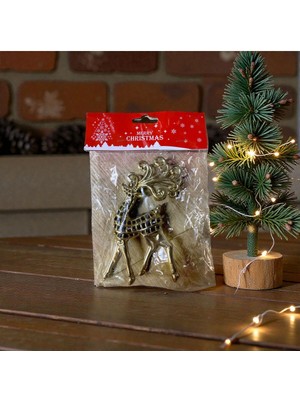 Empressco Renkli Metal Geyik Figürü, Şık ve Dekoratif Ev Süsü