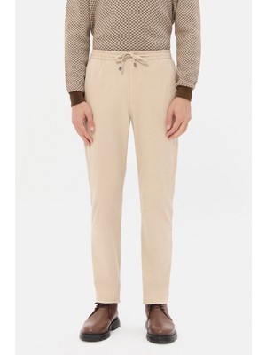 D'S Damat Ds Damat Relaxed Fit Taş Gabardin Jogger Pantolon 5HC03S207321M