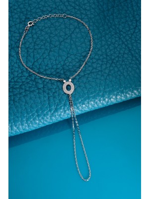 Innuendo 925 Ayar Gümüş Üzeri Altın Kaplama Ö Harfli Şahmeran