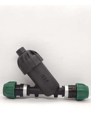 STF Damlama Sulama Plastik Disk Filtre 1'' 32 mm 2 Adet Kaplin Adaptör