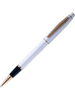 Scrikss  35 Beyaz Altın Lüx Kutu Roller Kalem