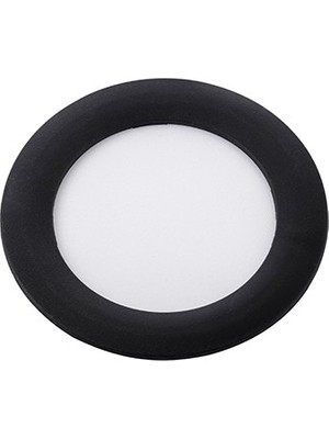 Zmr Panel Spot Siyah Kasa Beyaz Işık 6500K 6W