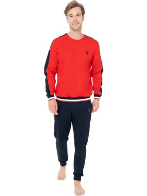 Us Polo Erkek Uzun Kol Pijama Takım 18931