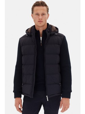 D'S Damat Ds Damat Regular Fit Lacivert Düz Mont 5HC071221024M