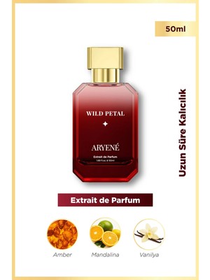 Aryene Wild Petal Début – Extrait De Parfum Kadın Parfümü 50 ml | Canlı Meyvemsi Çiçek | Amber & Odunsu