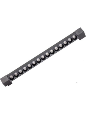 Zmr Ray Lineer Armatür Mercekli Siyah Kasa 30W 4000K (180 Derece)