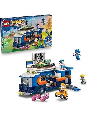 Sonic Takımı Komuta Kamyonu 77006 – 8 Yaş ve Üzeri Erkek ve Kız Çocuklar Için Yaratıcı Hikaye
