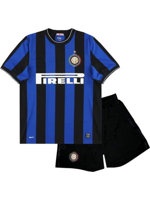 Andream Ronnald'o 9 Numara Nazario Retro Futbol Çocuk Forması 2'li Set Forma + Short