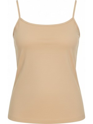 Tutku Kadın Pamuklu İp Askılı Ribanalı Atlet 6'lı Paket