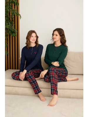 Nightlove Kadın Uzun Kollu Pijama Takımı