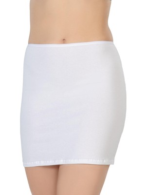 Marsilyan Beyaz Mı Emay 1437 Modal Cotton Mini Jupon