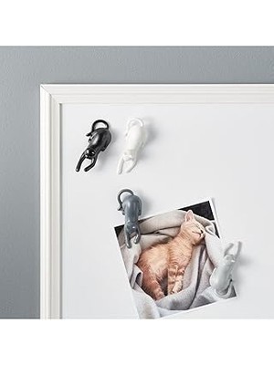 Arvale 4'lü Sevimli Kedi Magnet Seti | Buzdolabı Magneti Magnetcats