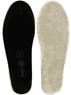 Heep Gerçek Kürklü Hakiki Deri 35-45 Numara Ayakkabı Tabanlık