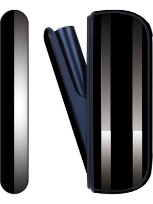 Iqos Illuma Kapaklı Kılıf Taraftar Siyah Beyaz (Terrea ile Çalışan Cihaza Uygundur Cihaz Değildir)
