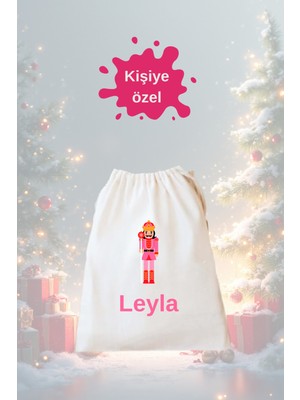 Empressco Yılbaşı Için Kişiselleştirilebilir Pembe Özel Kese, Hatıra ve Hediye Seçeneği