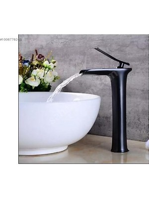 Karaköy Yapı Market Siyah Şelale Çanak Lavabo Bataryası