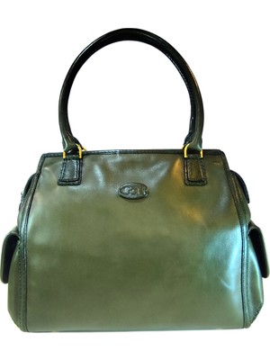 Gön Kadın El Yapımı (Handmade)  Hakiki Deri El ve Omuz Çantası Ertica