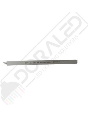 Ultra Slim Ince Parmak LED Adaptör 24 Volt 4,2 Amper 100 Watt (30X2X2CM)