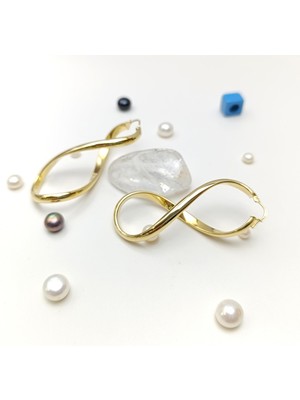 Genel Extar Düyük Dna Sarmalı Halka Küpe 18 Ayar Altın Hd Videolu