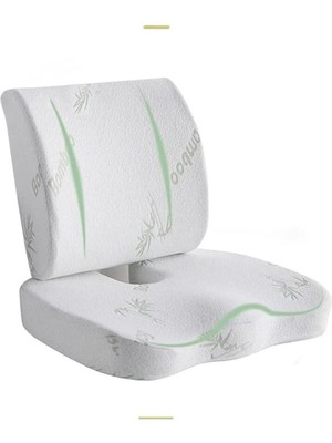 AyrStore Oturma Minderi Bel Yastığı Bel Destek Yastığı Ortopedik  Yastık Boyun Yastığı