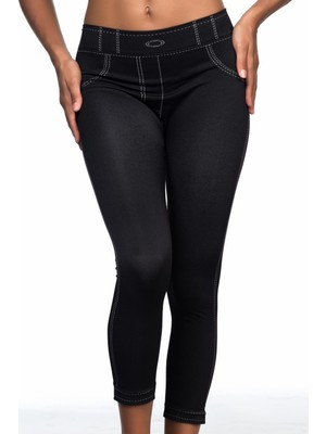 Marsilyan Siyah Mı Emay 3801 Soft Kot Tayt