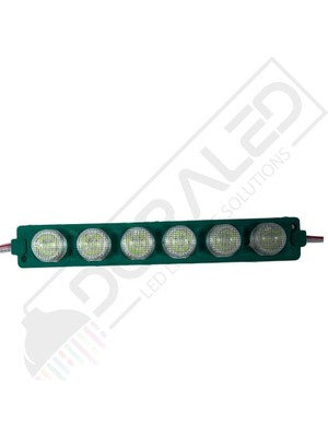 Dora Led 12 Volt 6 Watt 6 Mercekli Yeşil  Modül LED 10 Adet