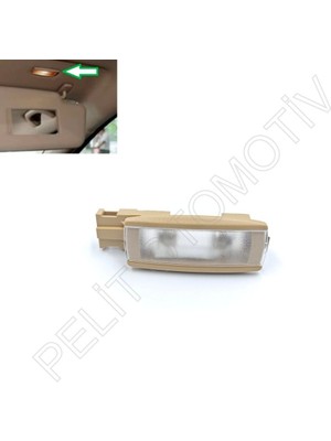 Golf 5 Güneşlik Makyaj Lambası 1K0947109 7g8 (2004-2009)