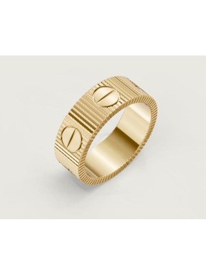 Venüs Design Çelik Love Yüzük