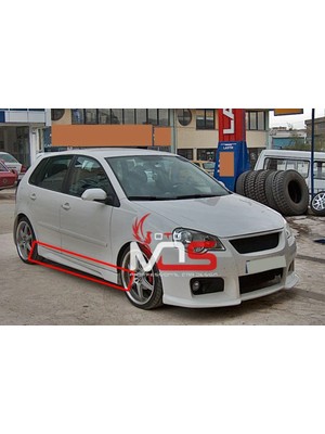 S57 Garaj Volkswagen Polo Marşpiyel Sağ Sol Takım Fiberglass Boyasız