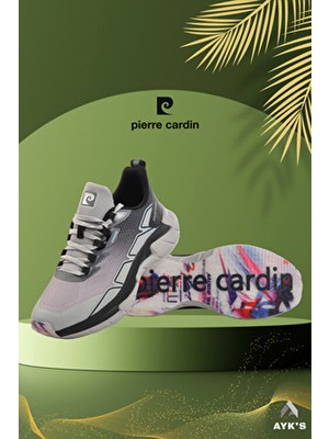 Pierre Cardin Gri Erkek Spor Ayakkabı