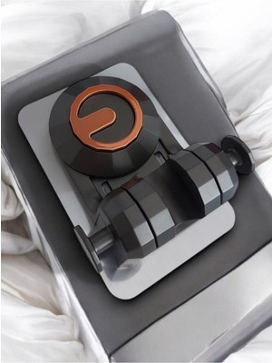 Teknotrust Gri Renkli Yapışkanlı Duş Askısı, Pratik ve Şık Tasarım