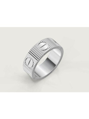 Venüs Design Çelik Love Yüzük