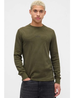 Gap V-Frch Logo Erkek Tişört