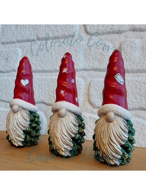 Empressco Renkli Noel Üçlü Set, Eğlenceli ve Şık Dekorasyon Malzemeleri