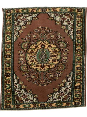 Kilim Antik El Dokuma Göbekli Izmir 5m2 Yün Halı 0412 - Yeni - Çok Renkli