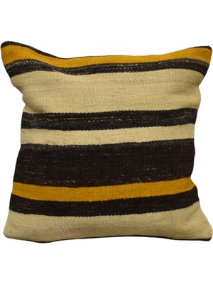 Kilim Antik El Dokuma Dekoratif Kilim Kırlent Yastık Kılıfı 0934 - Yeni - Çok Renkli