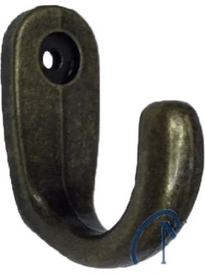 Indispensablely Büyük Tekli Fincan Askı, Dekor Askısı - Antik, 100 Adet, 12x23x30 Mm