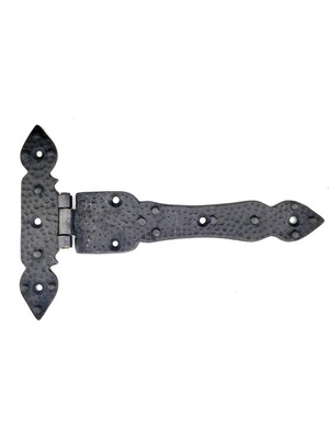 Toptan Bulurum Antika Tarz Dekoratif Pirinç Kuyruklu Düğmeli Menteşe No3 - 155x240 mm, Oksit