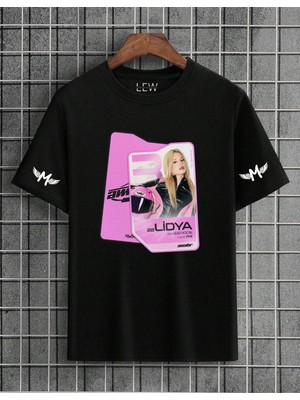 Lovver Manifest Amatör  Şarkısına Özel  Lidya Tasarımlı  Pamuklu  Nefes Alan  Kumaş Premium Baskı  Yetişkin  Çocuk Tişört
