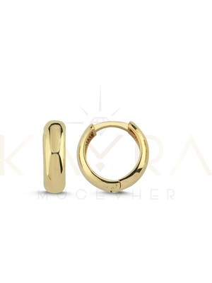 Kayra Mücevher Altın Halka Küpe AHK65