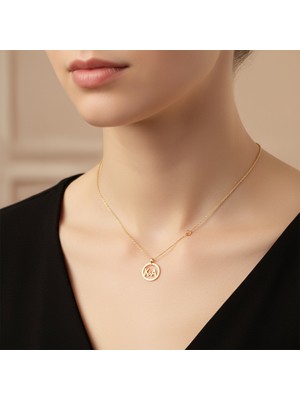 TabiTela 8 ayar altın kolye ucu A&K GM10075 1 gr