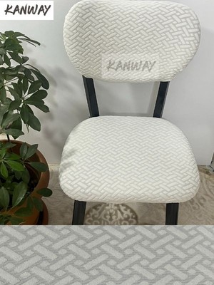 Kanway ( 1 Adet )Hasir Desen Buhem Sandalyeörtüsü , Kılıfı