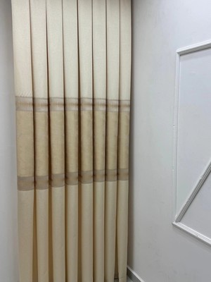 Nivemes Home Nivemeshome Umut FJ614365 V_120 Krem 1/3 Sık Pile Fon Perde